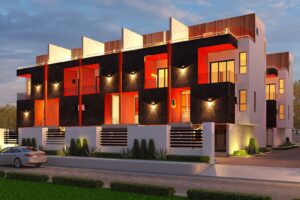 front 4 bedroom terrace